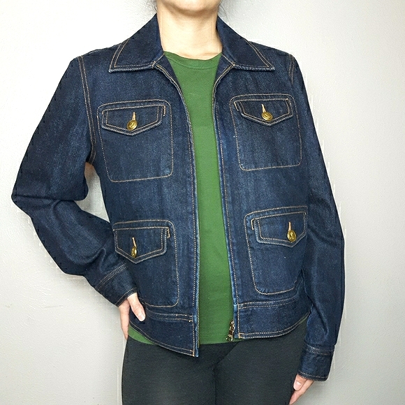 Lauren Jean's Co. Retro denim jean jacket